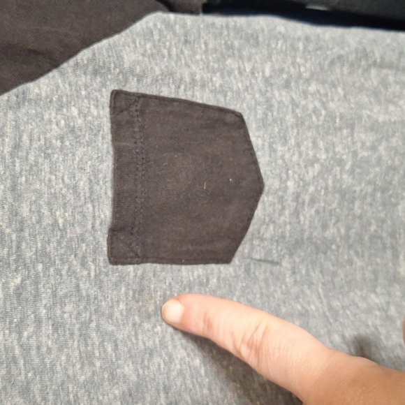 JUMPING BEANS SIZE 6 GRAY AND BLACK LONG SLEEVE - Picture 3 of 4